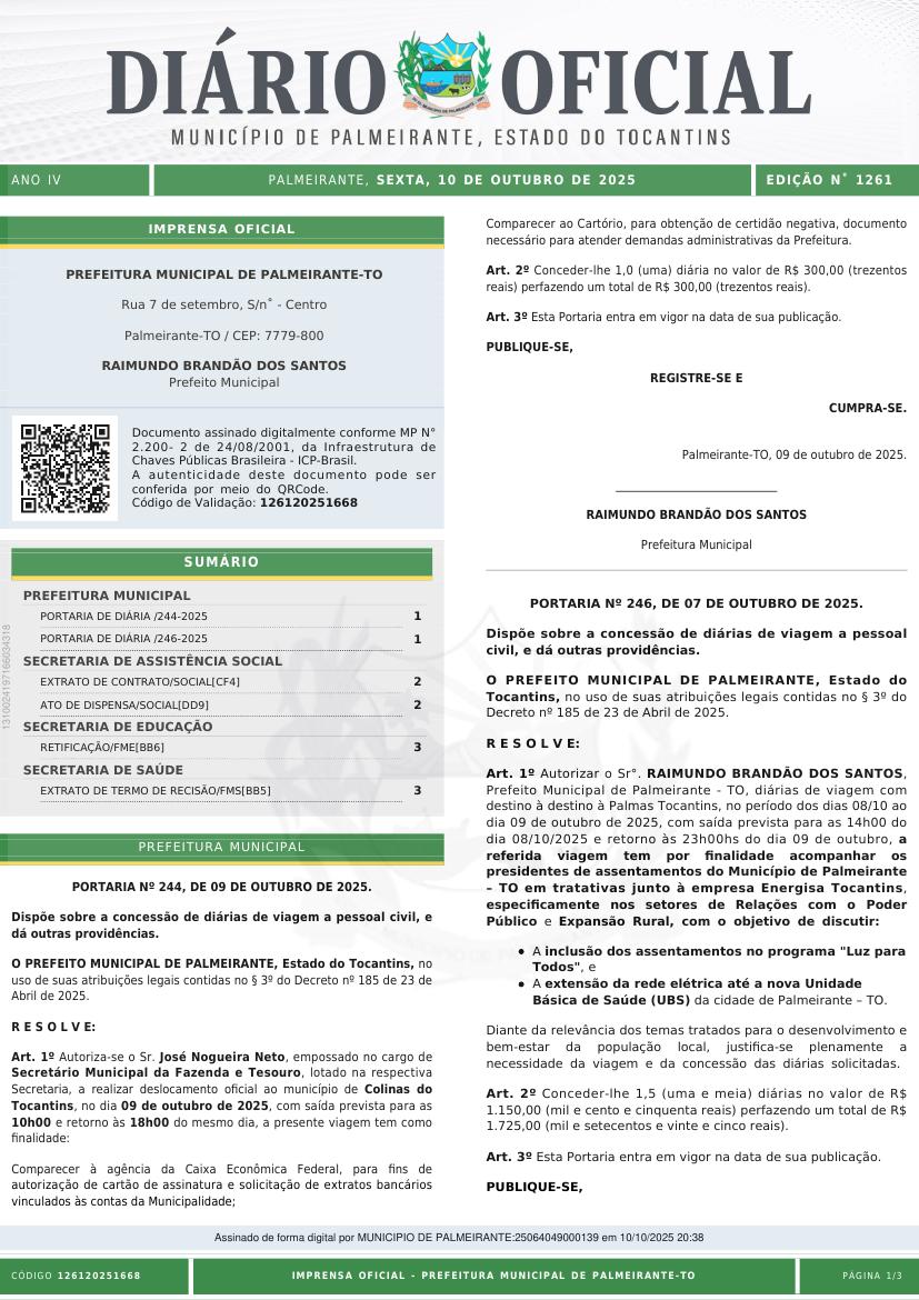 Capa da edição