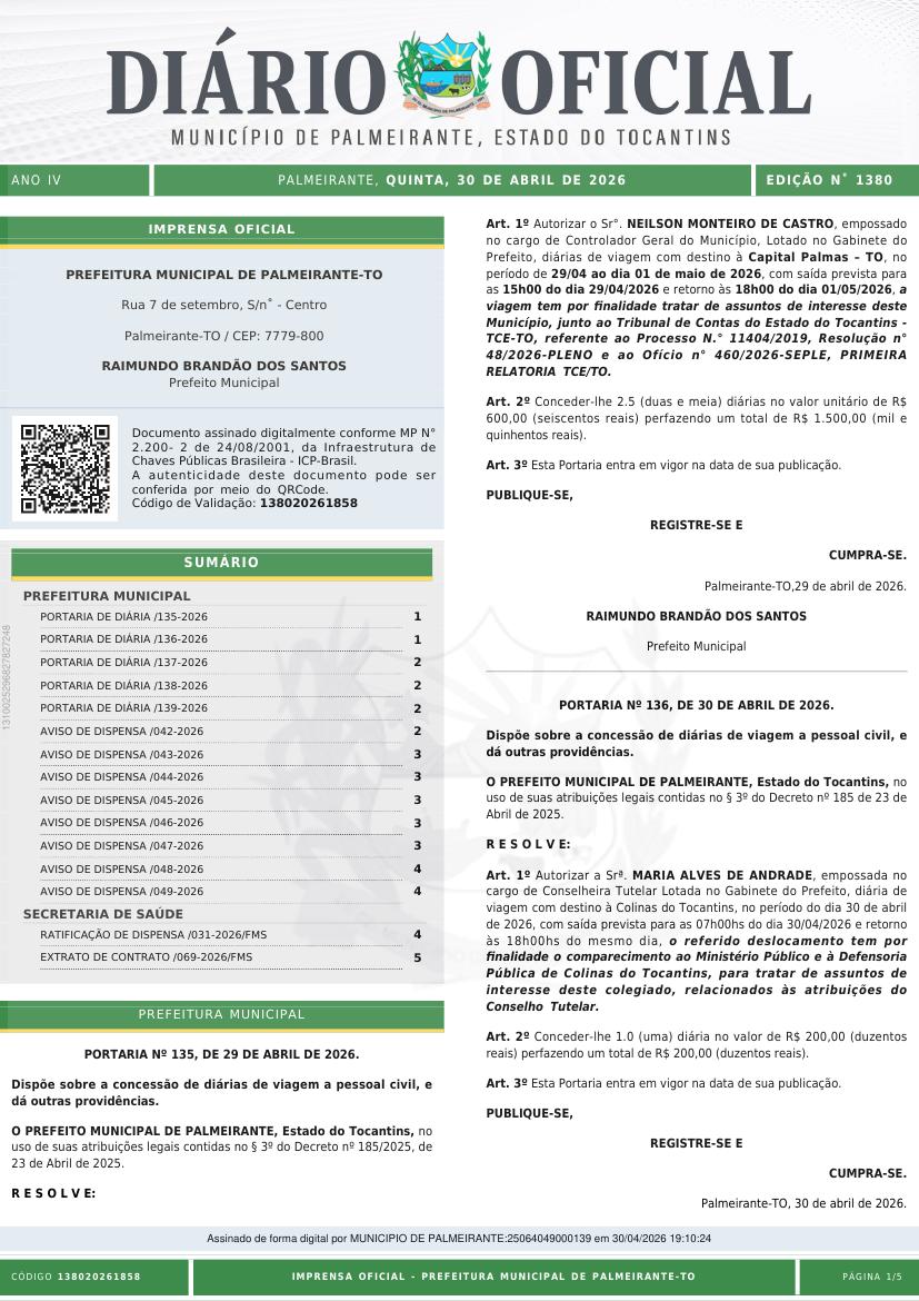 Capa da edição