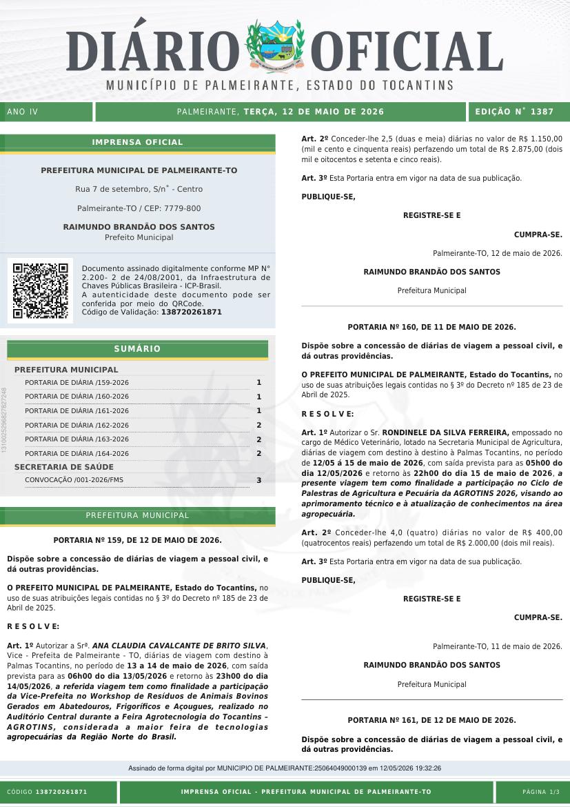 Capa da edição