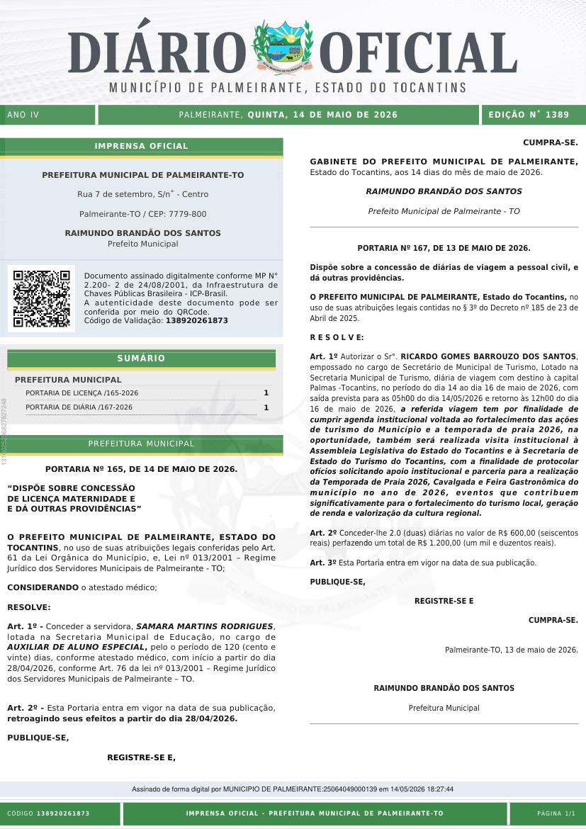 Capa da edição