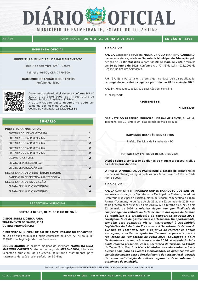 Capa da edição