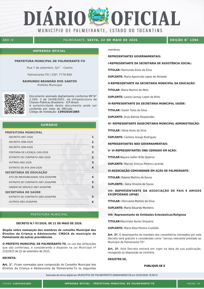 Capa da edição