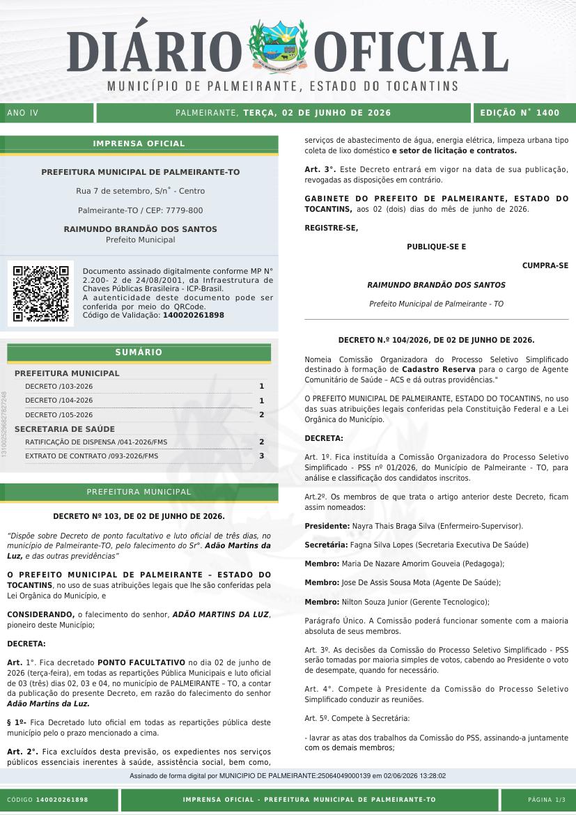 Capa da edição