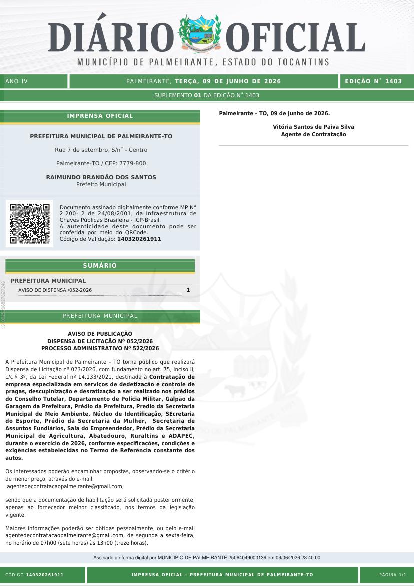 Capa da edição