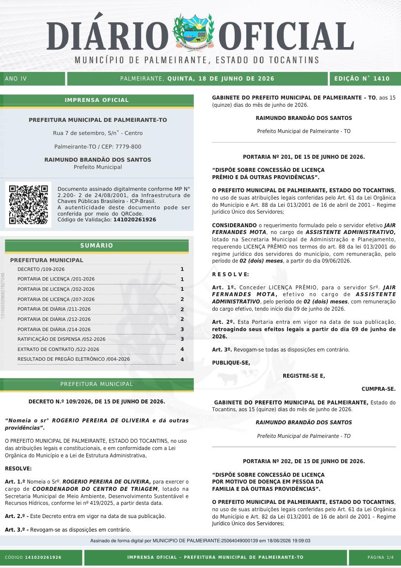 Capa da edição