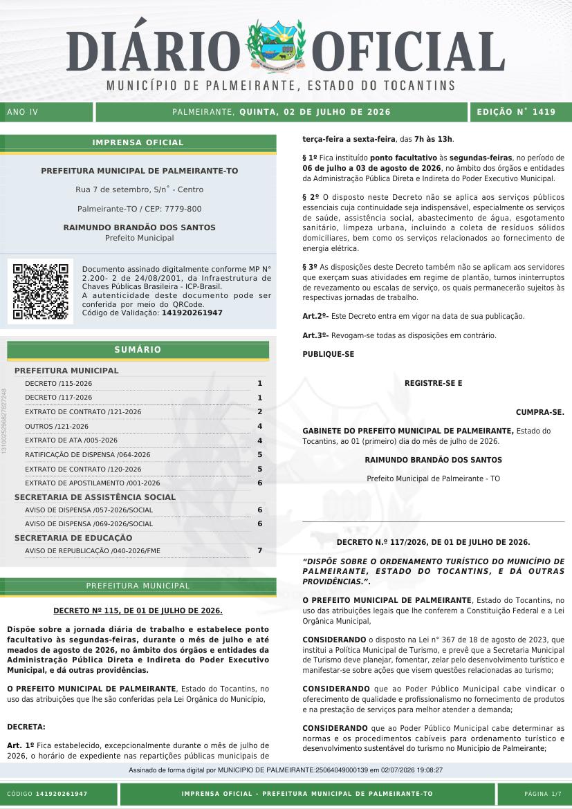 Capa da edição