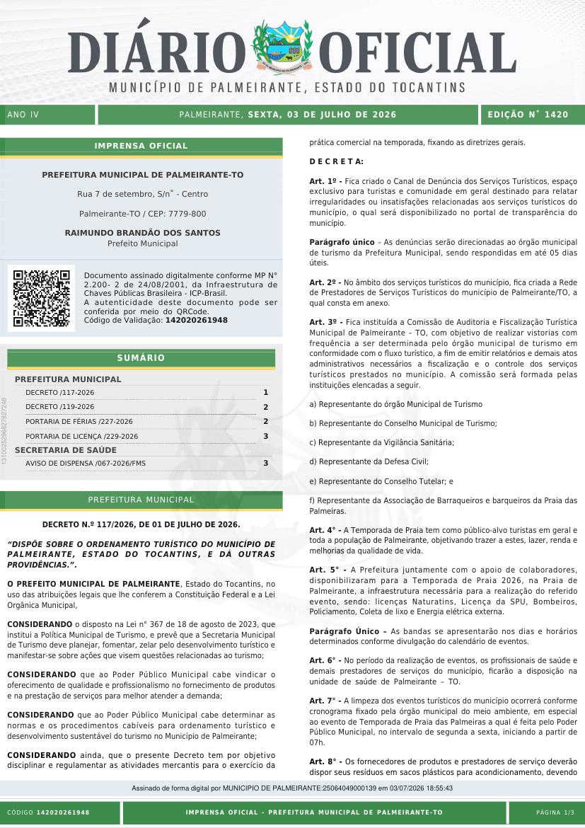 Capa da edição