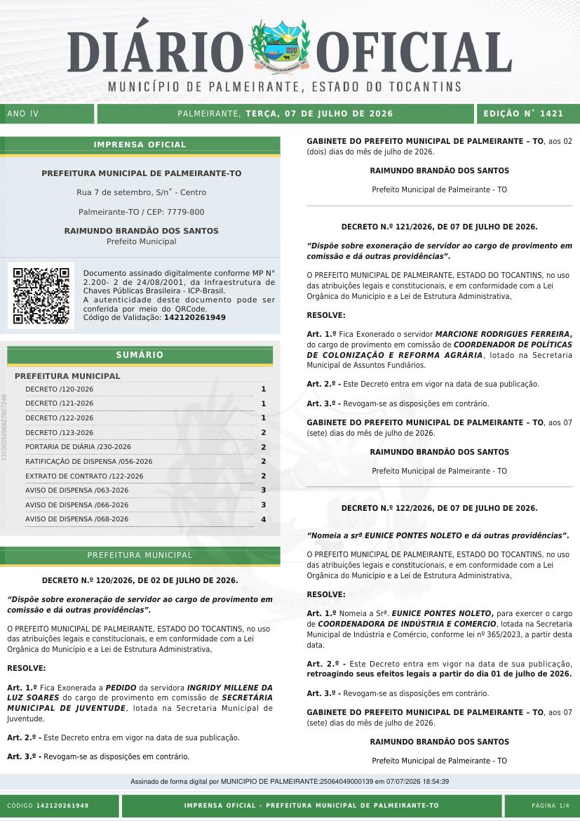 Capa da edição